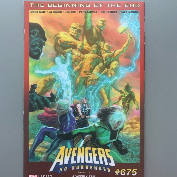 (C45) Guardians of the Galaxy #146 Lenticular Infinity Gauntlet Comic 2018 - Picture 2 of 11